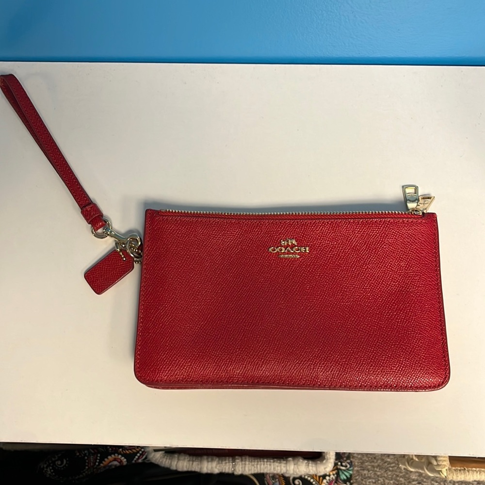 Large Coach Wristlet